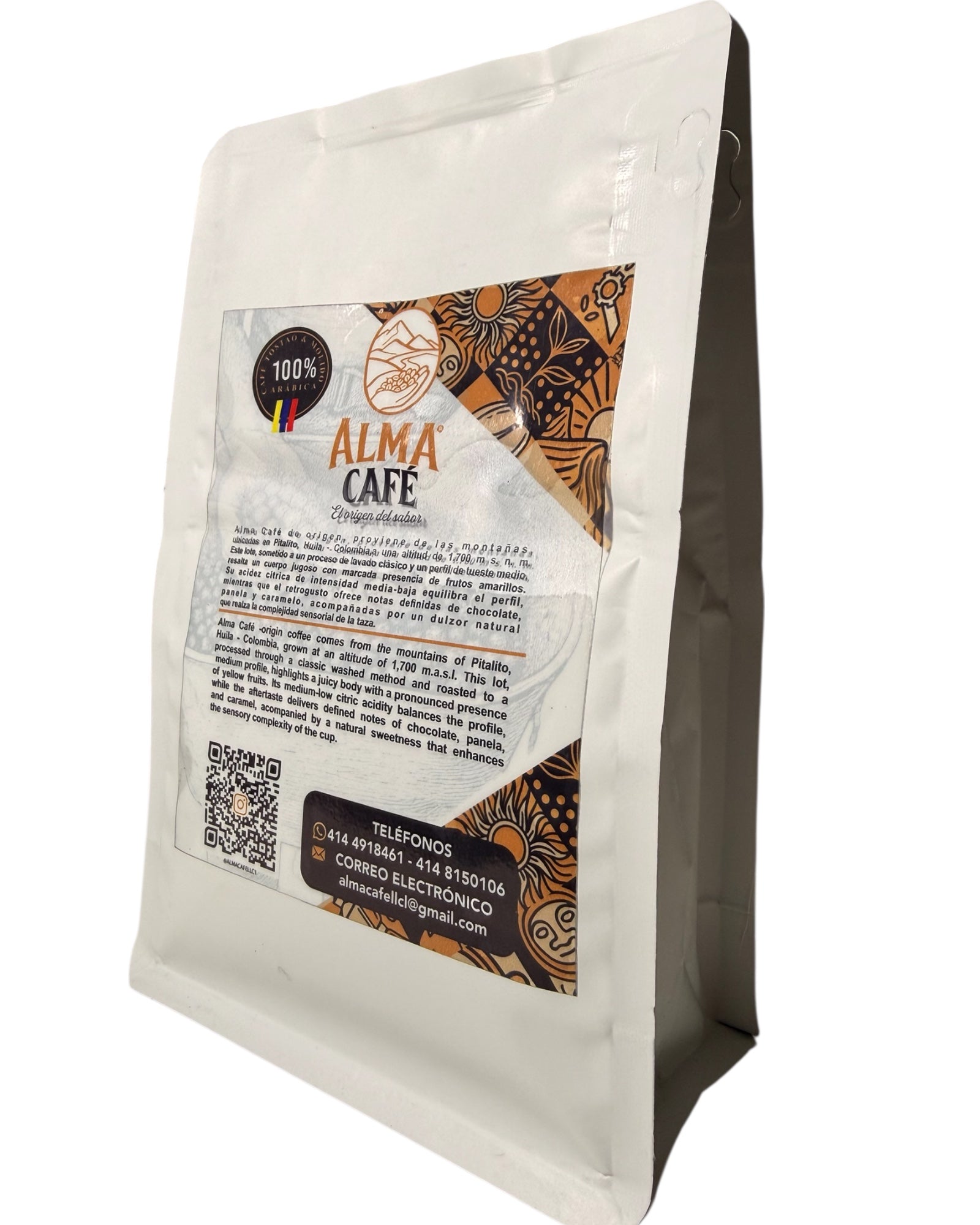 Alma Cafe • Castillo Lavado (Huila) Medium Roast 8oz